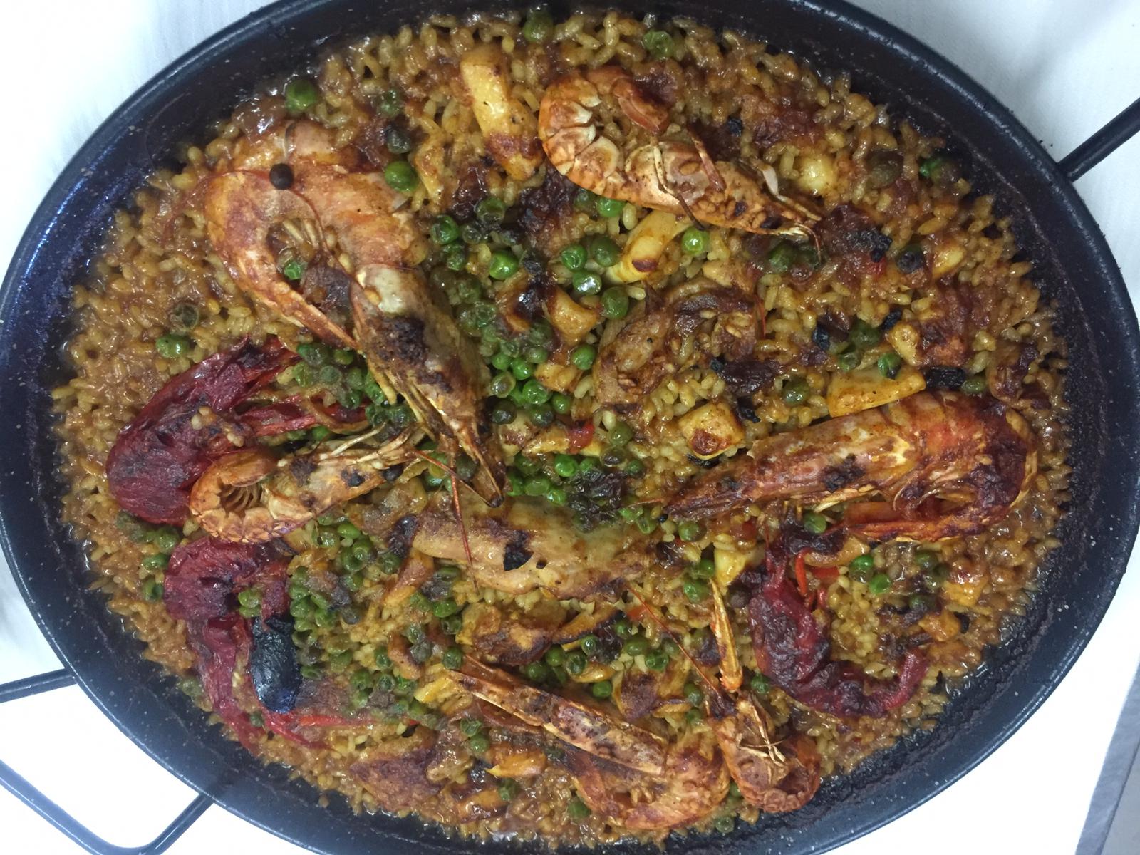 Paella mixta